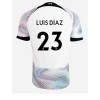 Liverpool Luis Diaz #23 Bortatröja 2022-23 Korta ärmar